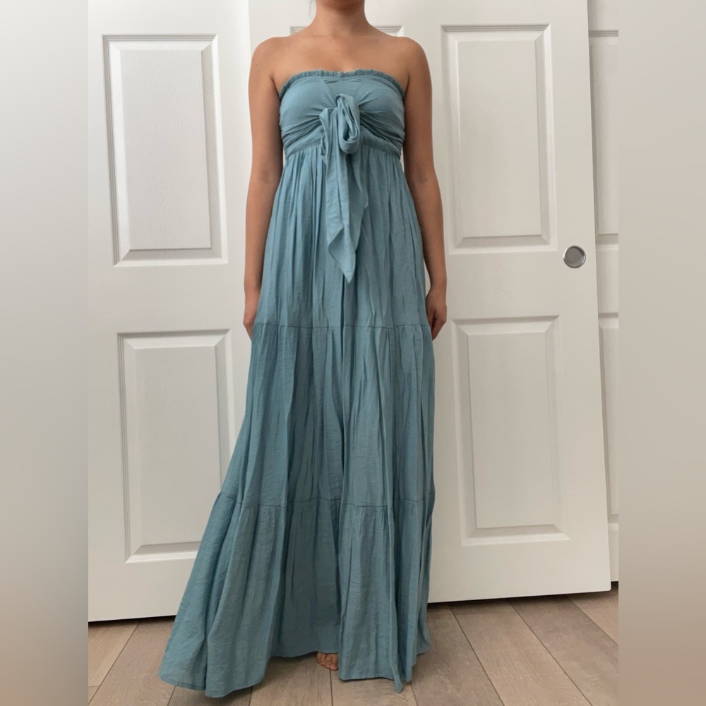 Entro bandeau Maxi dress